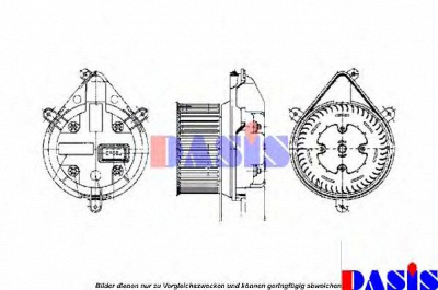 AKS DASIS 188480n -  Вентилятор салона
